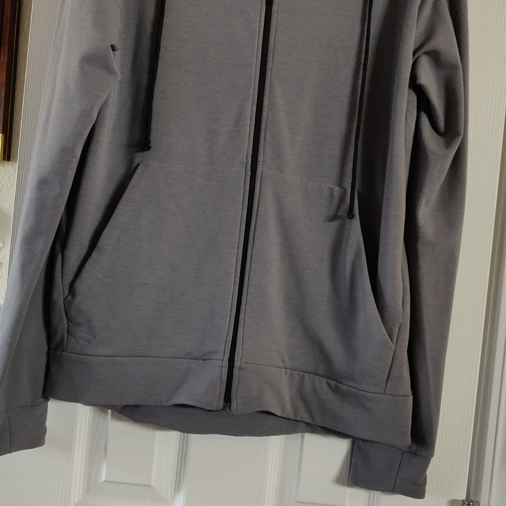 Mens like weight knit jacket